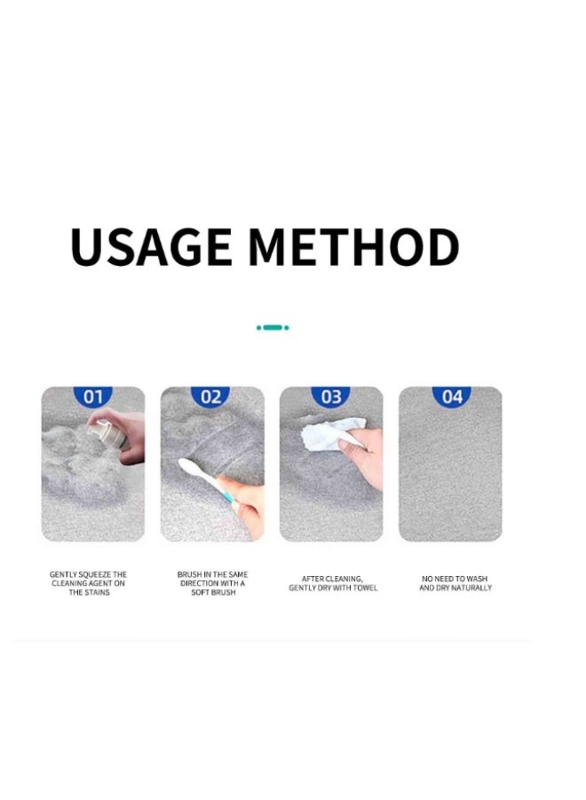 ويليام وير منظف ​​جاف للأقمشة، منظف للأرائك، مزيل للبقع من المراتب الإسفنجية، منظف جاف للسجاد بدون ماء، مزيل للبقع الصعبة، 200 مل - Image 3